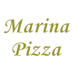 Marina Pizza logo.